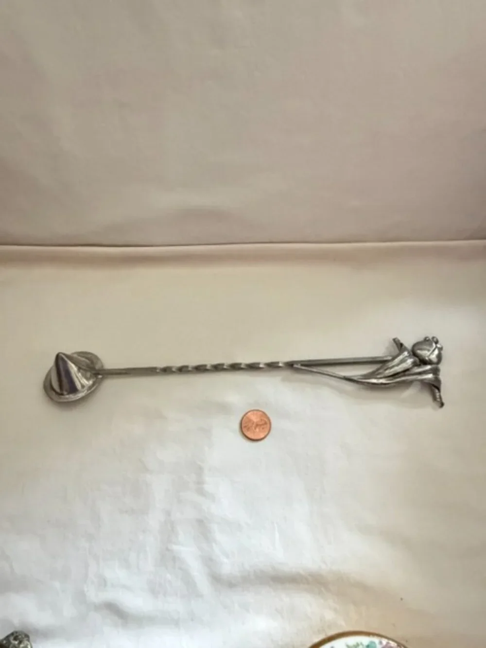Vintage Silver Candle Snuffer